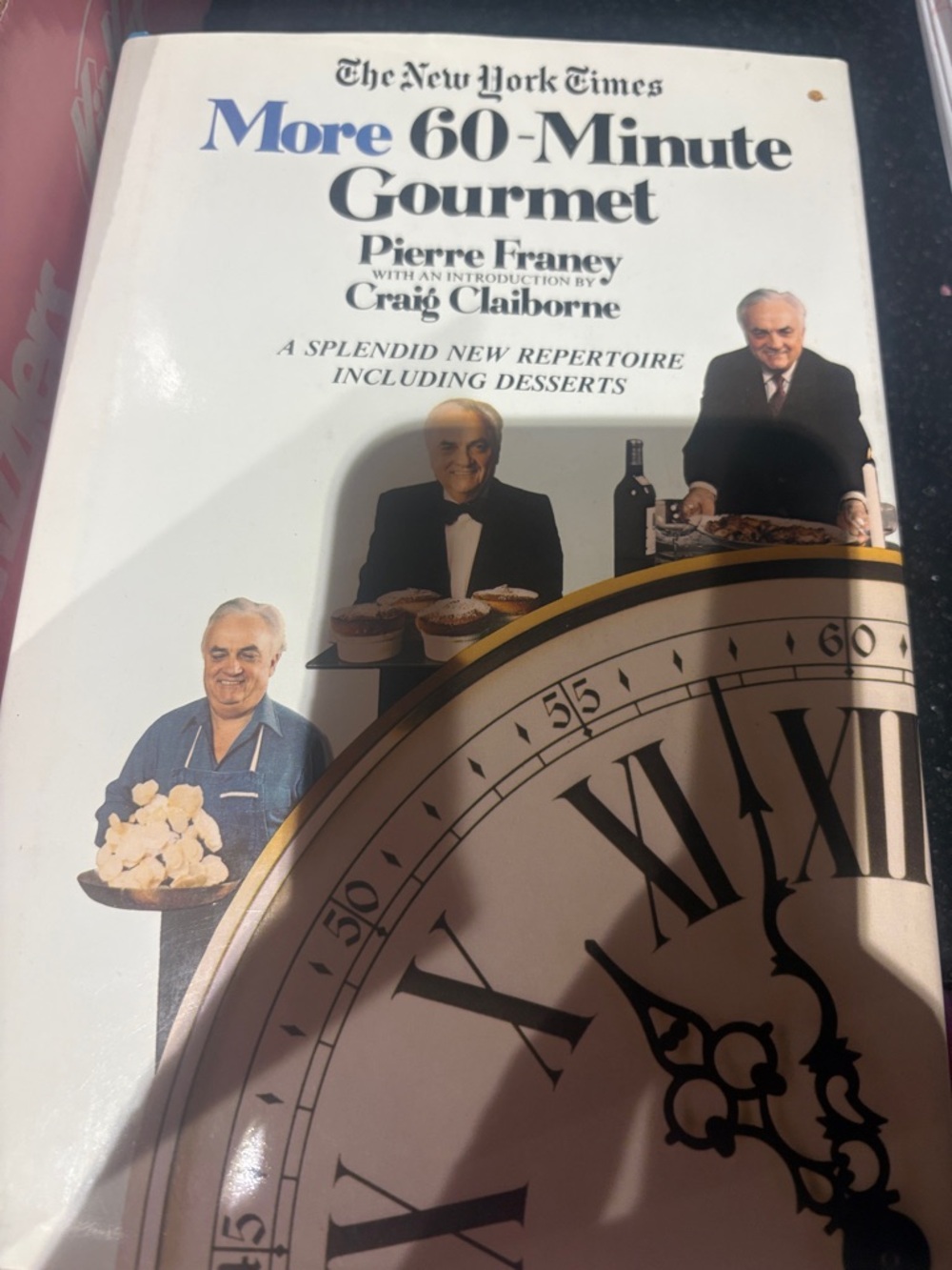 The New York Times More 60-Minute Gourmet by Pierre Franey - White/Cream Cover